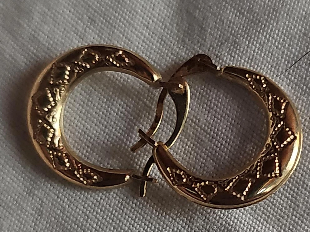 Gold Hoop Earrings