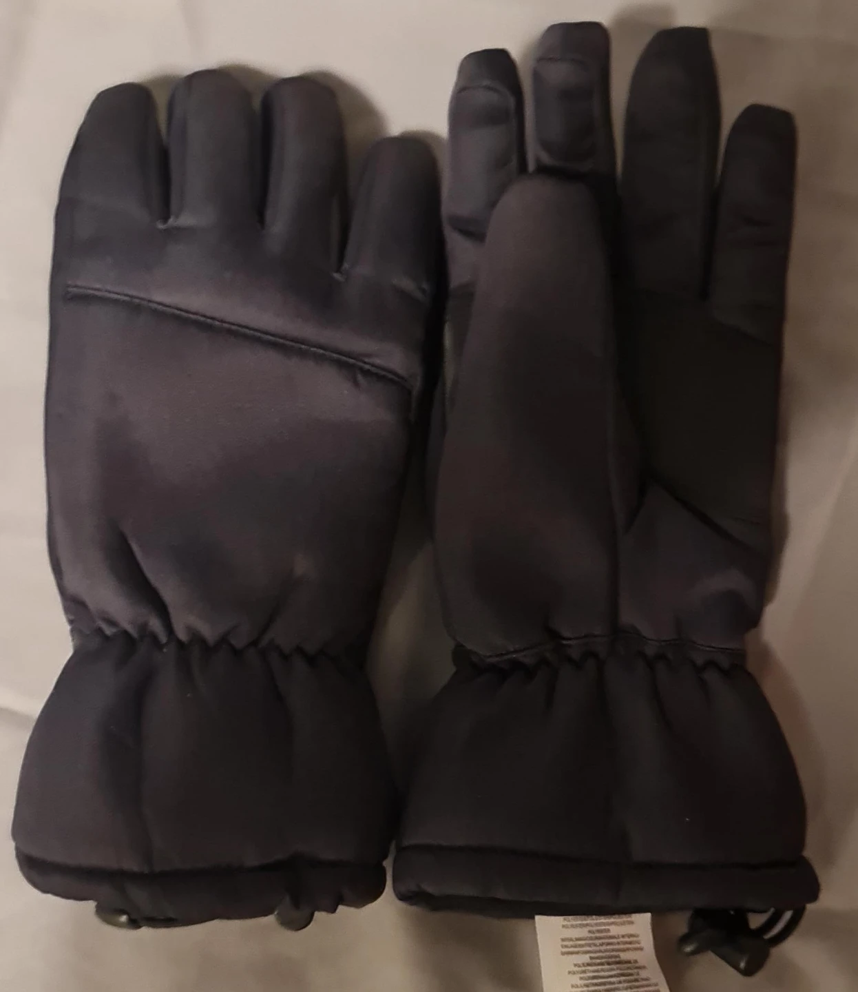 Black Winter Gloves