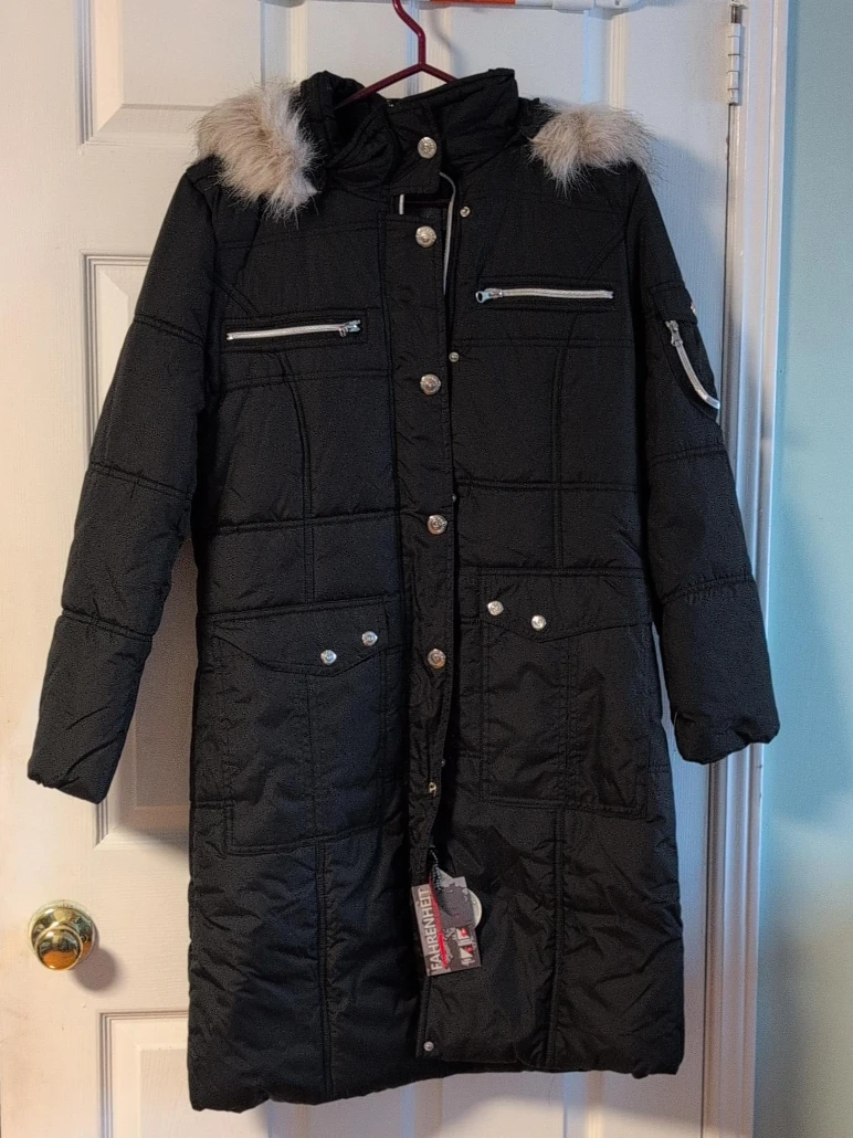 Fahrenheit Black Winter Coat