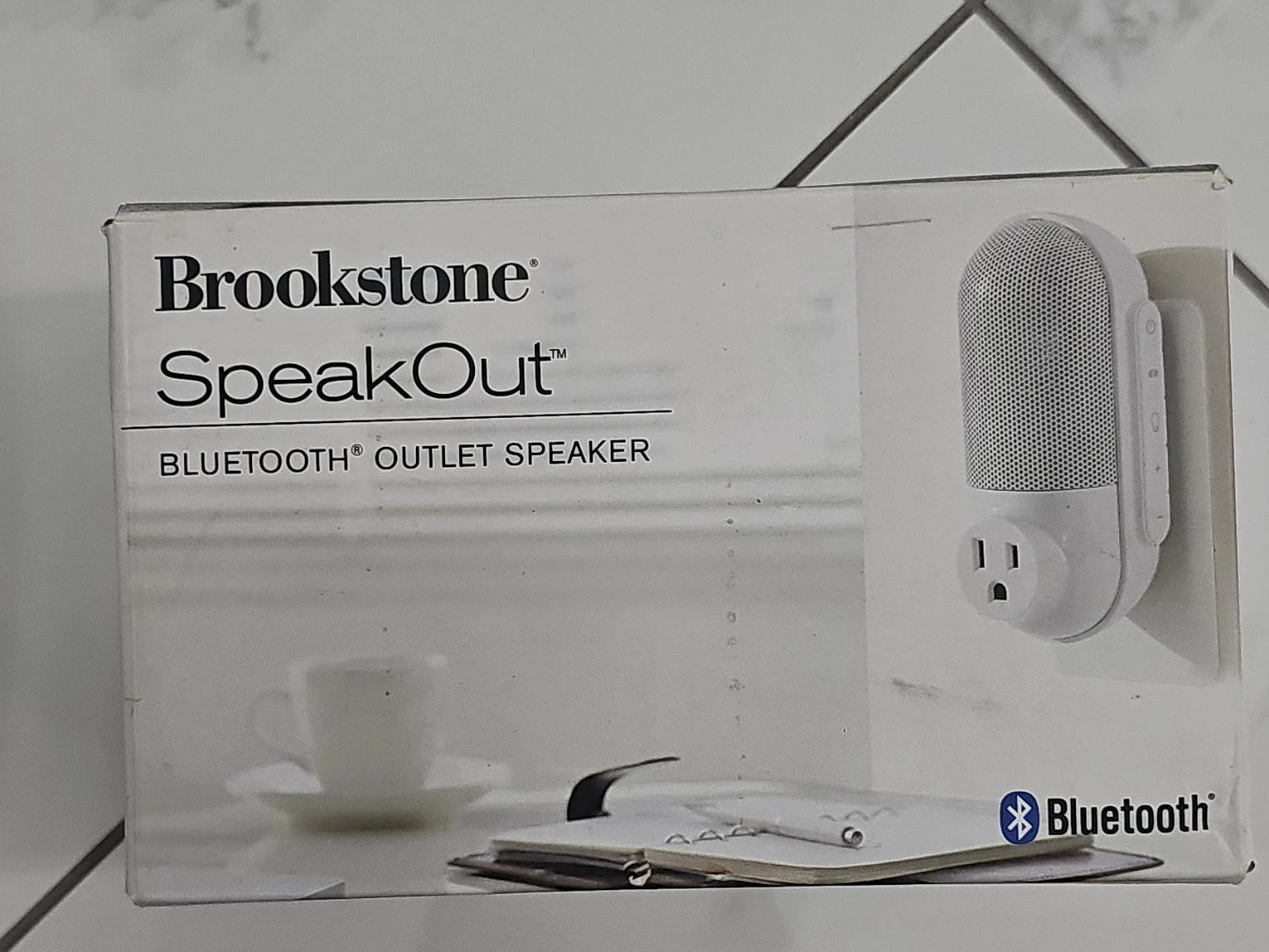 Brookstone SpeakOut Bluetooth Outlet Speaker