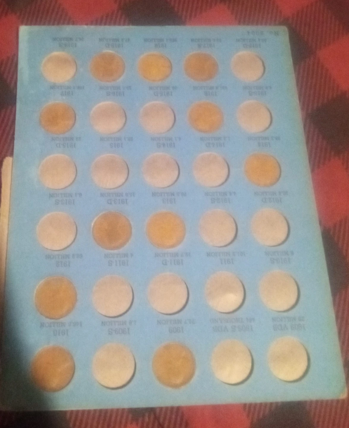 Vintage Coin Collection Album