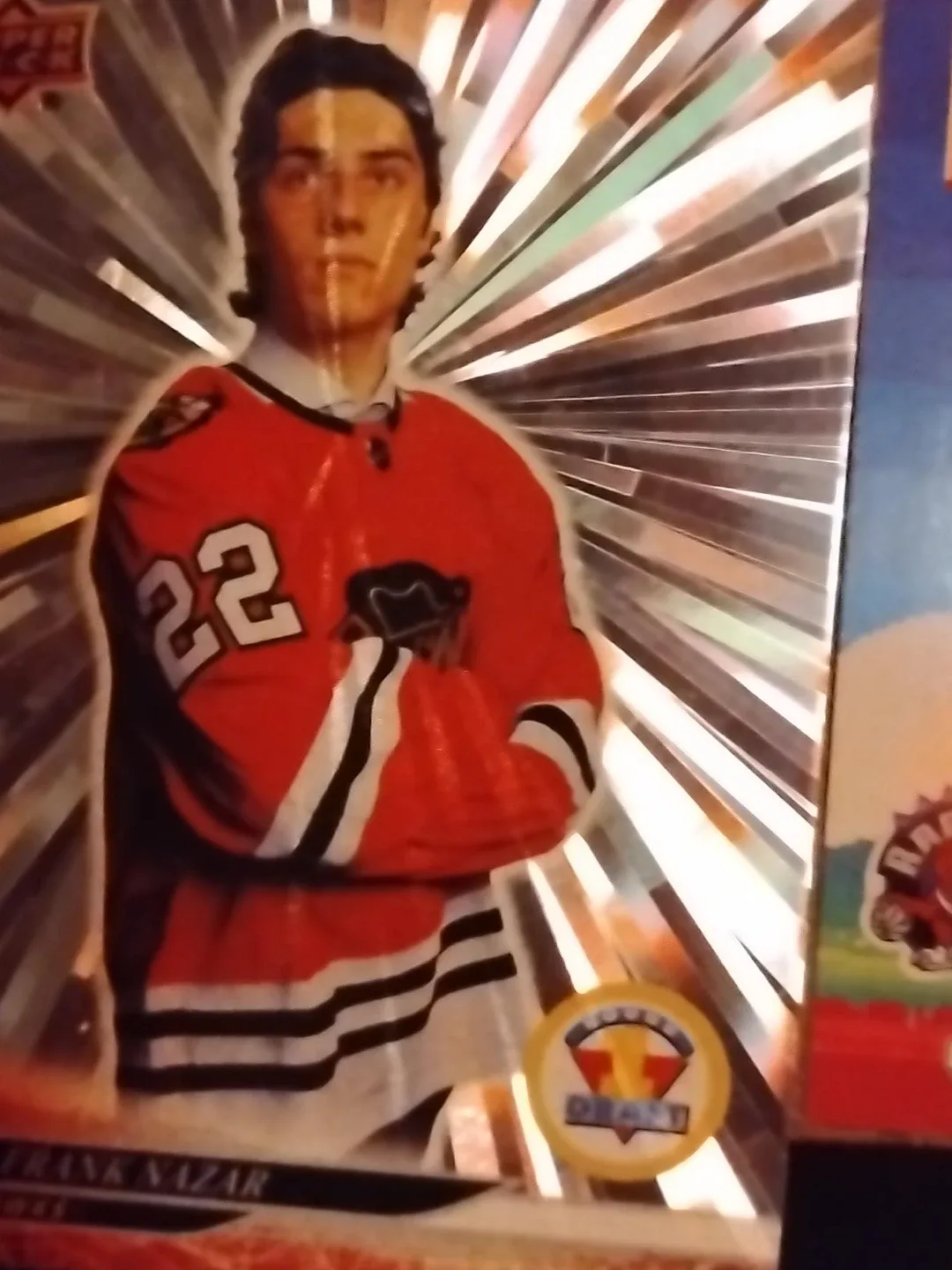 Frank Nazar Day 2 drafts outburst R/c