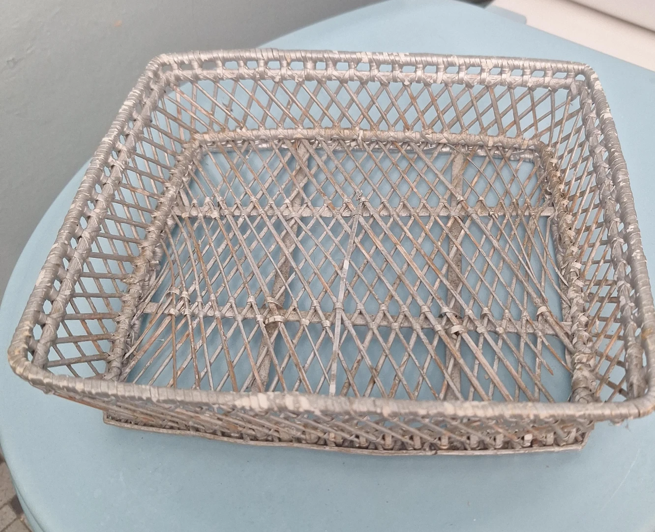 Woven Wire Basket