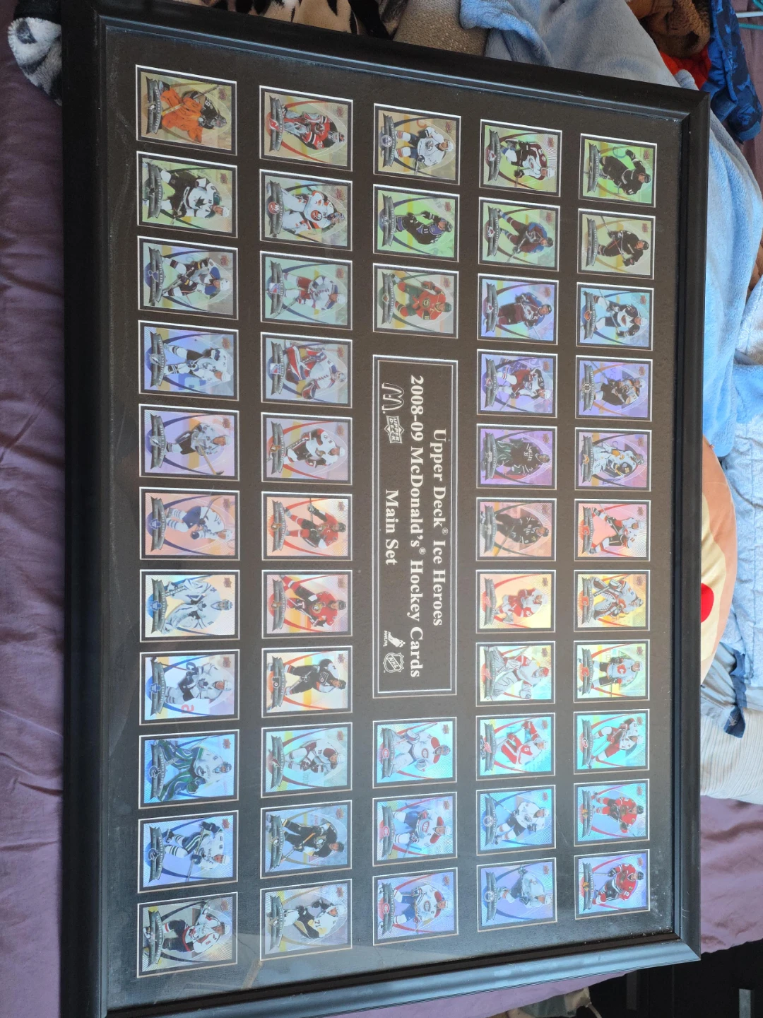 Upper Deck Ice Heroes 2008-09 McDonald's Hockey Cards
