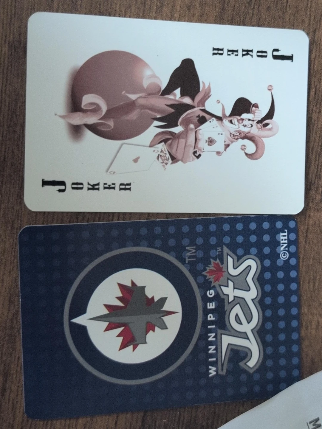 Winnipeg Jets Playing Cards image indicator(1)