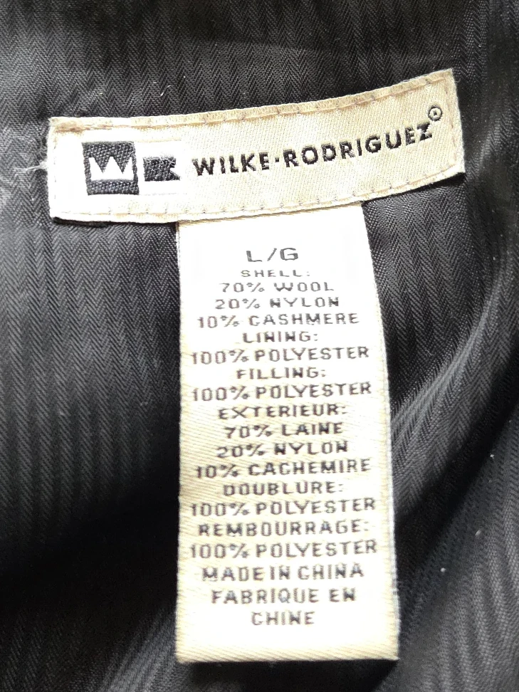 Wilke Rodriguez L/G Wool Blend Coat