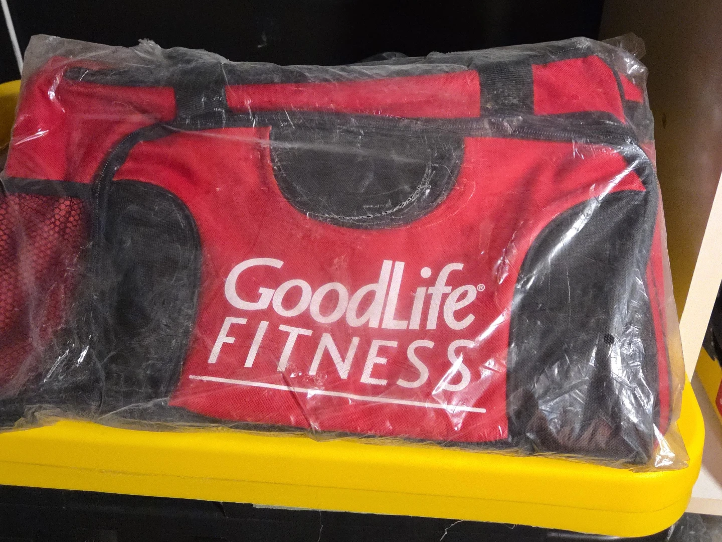 GoodLife Fitness Red Gym Bag