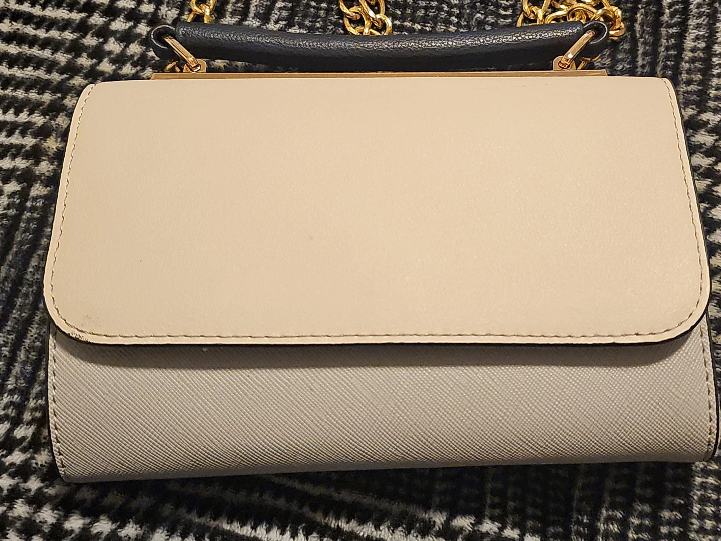 Call It Spring Grey & Beige Crossbody Bag