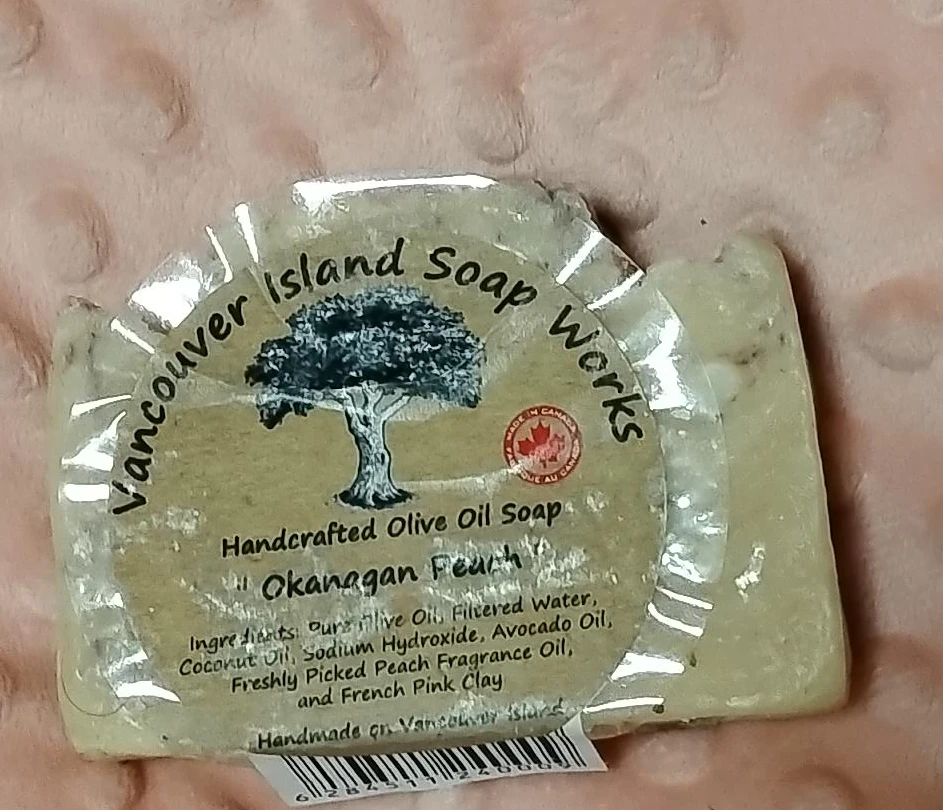 Vancouver Island Soap Works - Okanagan Peach Soap