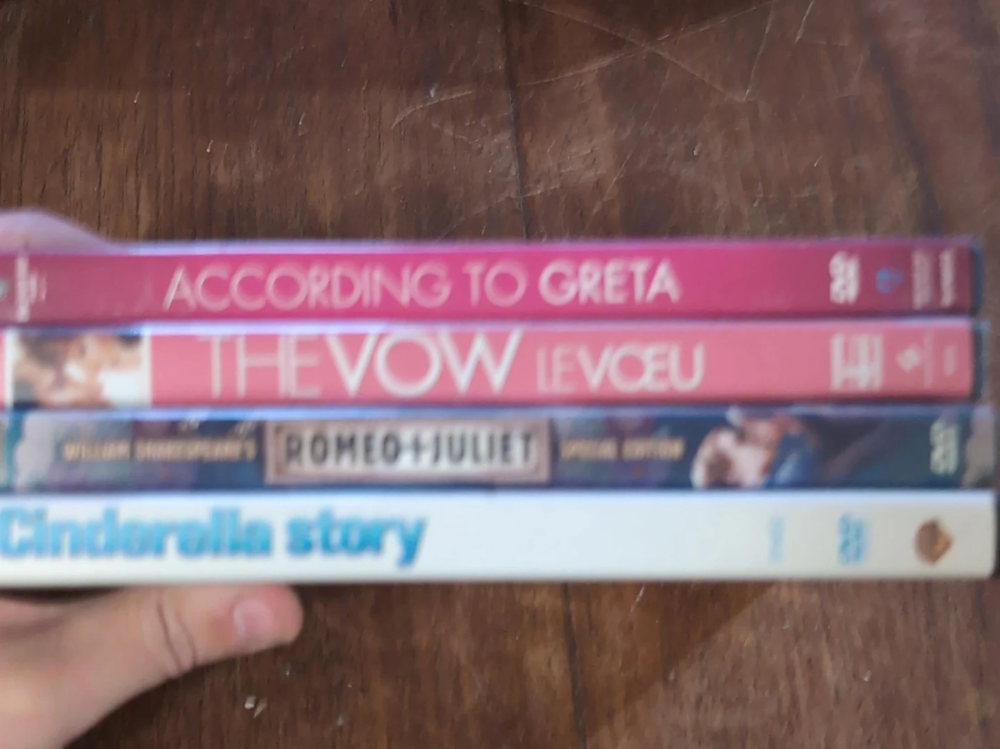 Assorted DVDs.  See list below