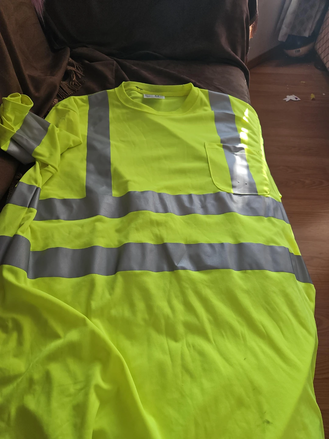 High Visibility Safety Work Shirt - Yellow