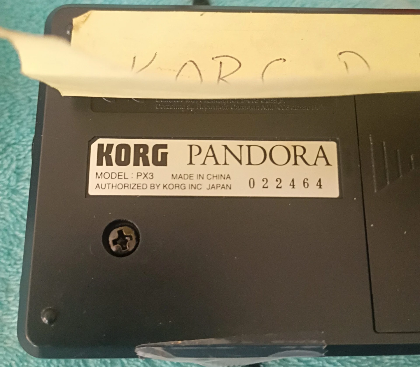 Korg Pandora PX3 Personal Multi Effect Processor - photo 2