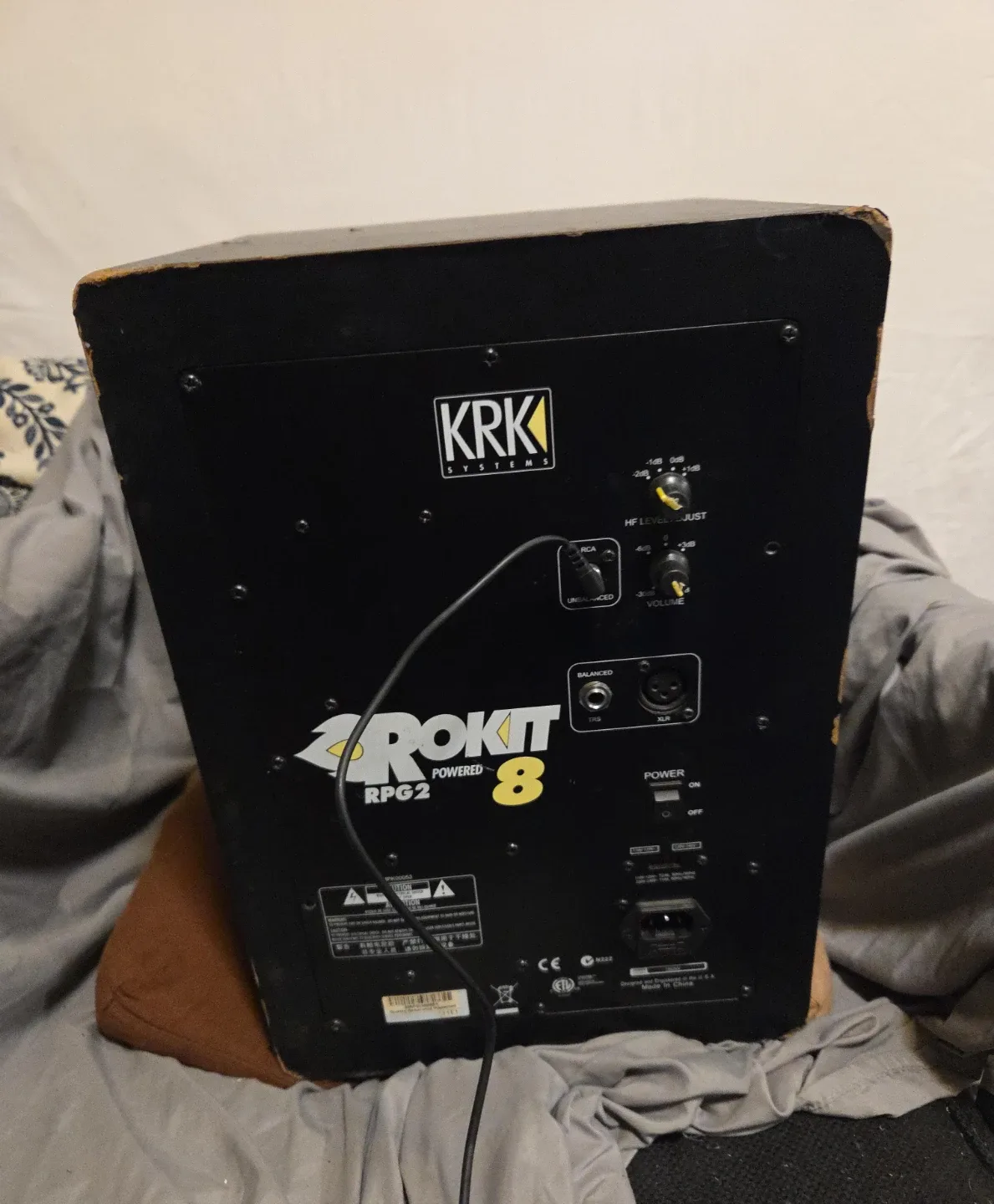 KRK Rokit RP6 G2 Powered Studio Monitor - Black
