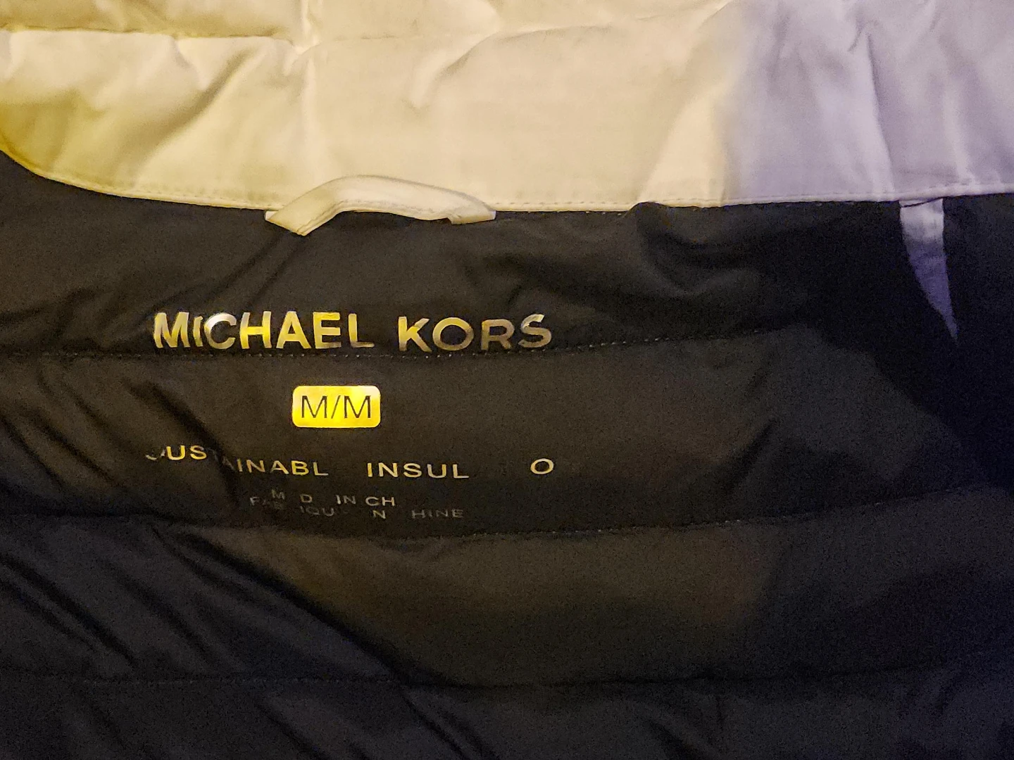 Michael Kors Travel Engineered Puffer Jacket - M - photo 3