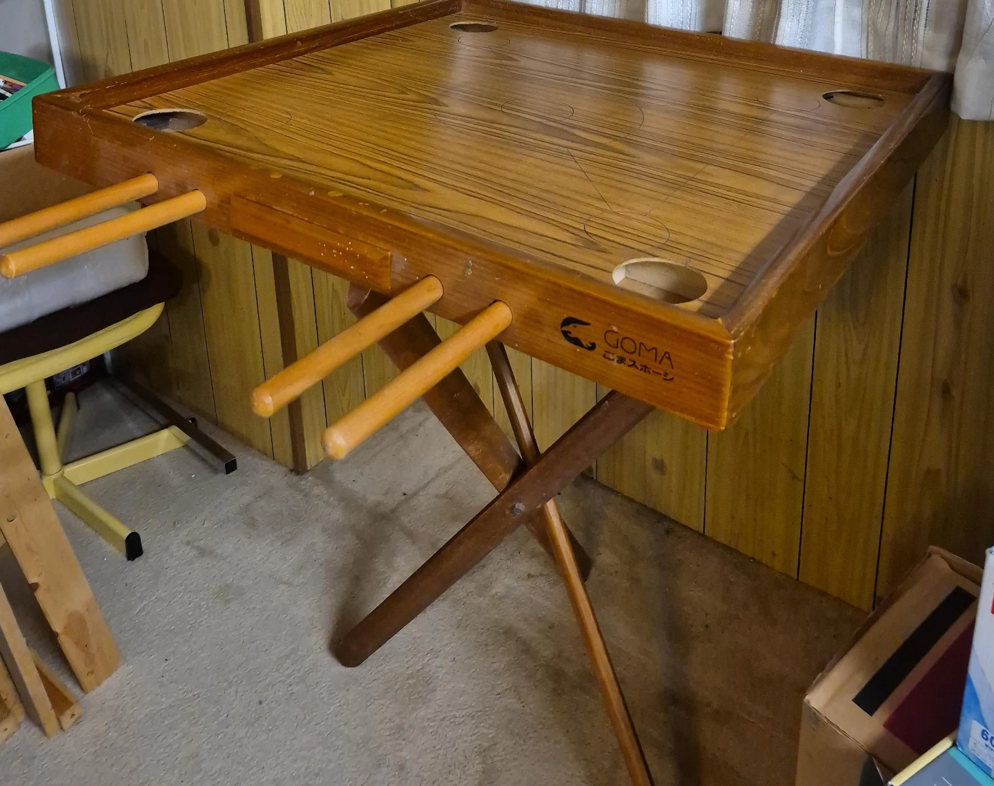 Goma Wood Tabletop Sports Game