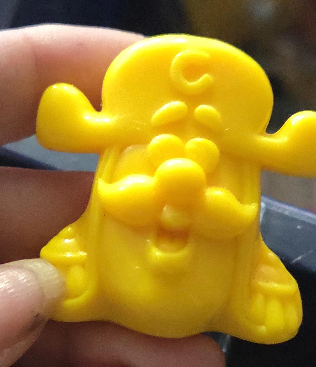 Yellow Crazy Bones Gogos Figure