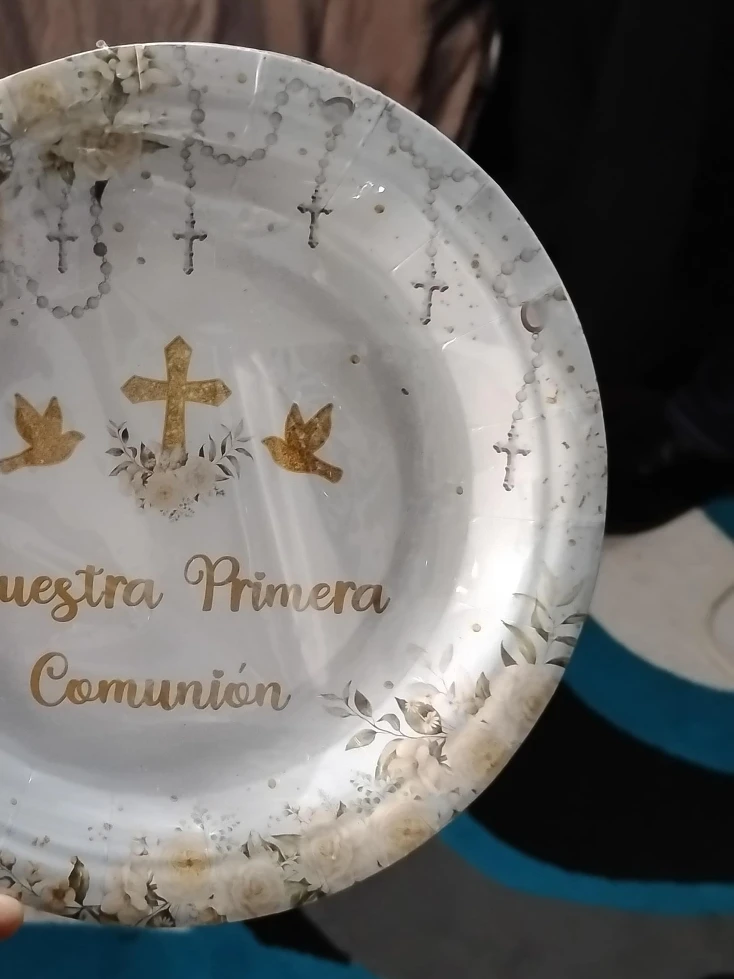 Nuestra Primera Comunion Plate