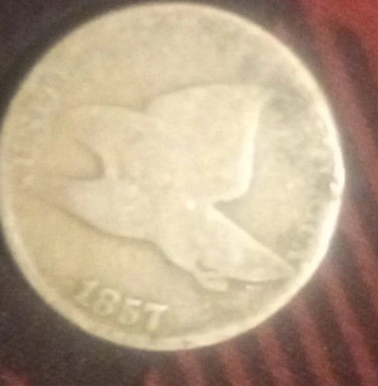 1857 Flying Eagle Cent Coin
