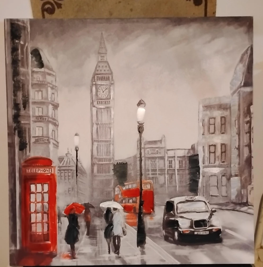 London Cityscape Canvas Print image indicator(1)