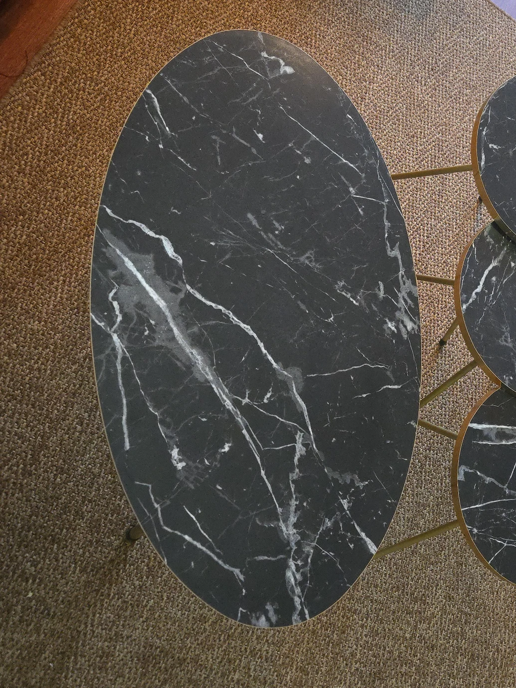 Black Marble Nesting Tables