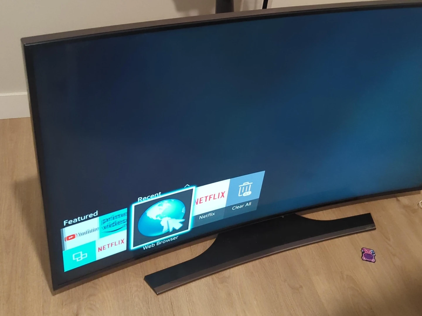 Samsung UN55HU7250F 55" Curved Smart TV
