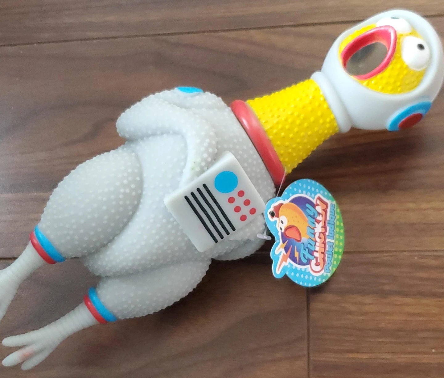 Funky Chicken Squeaky Toy