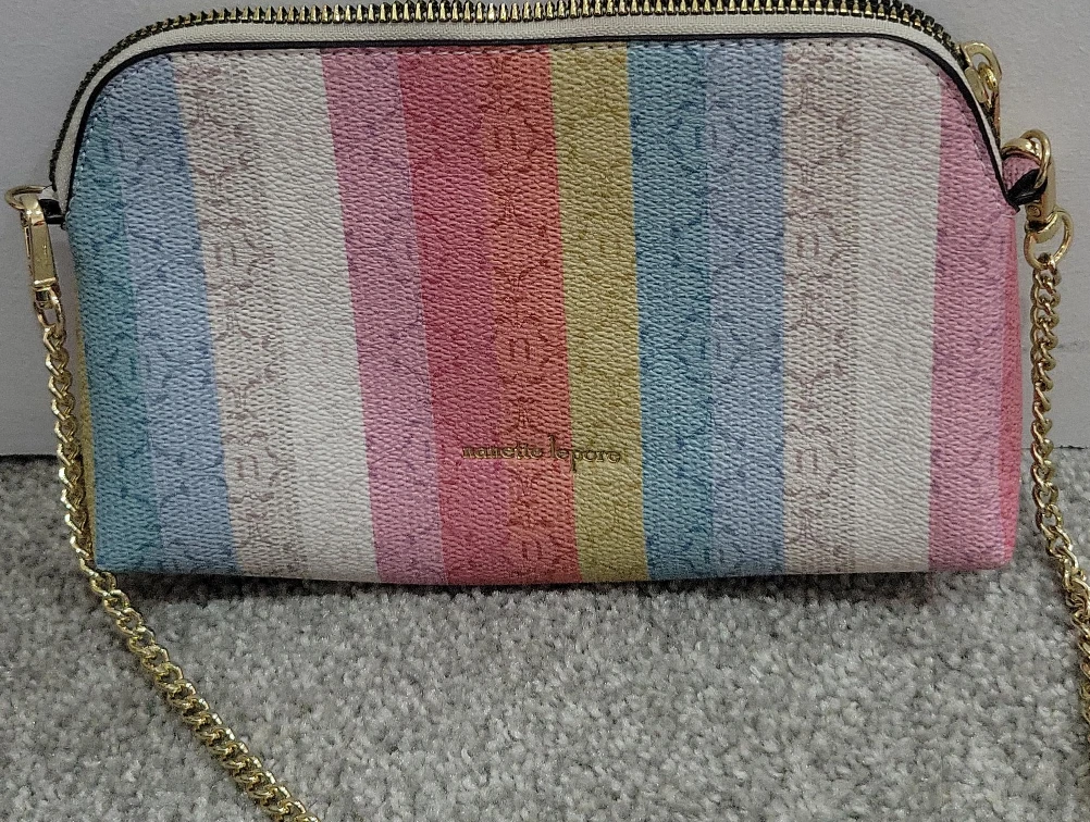 Nanette Lepore Crossbody Bag - Rainbow Stripe image indicator(2)