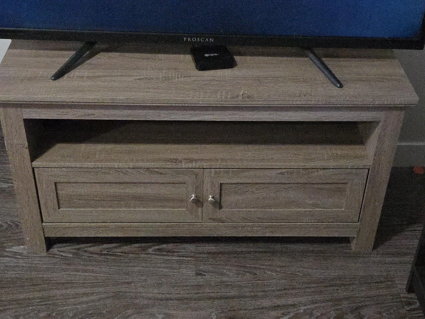 Proscan TV Stand - Light Wood