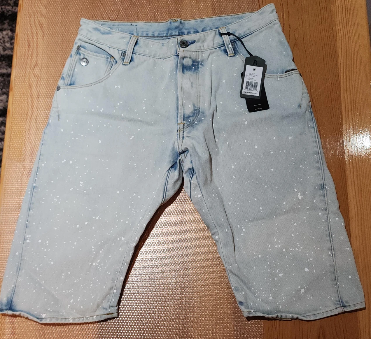 G-Star Raw Denim Shorts, Size 33 #cleanout