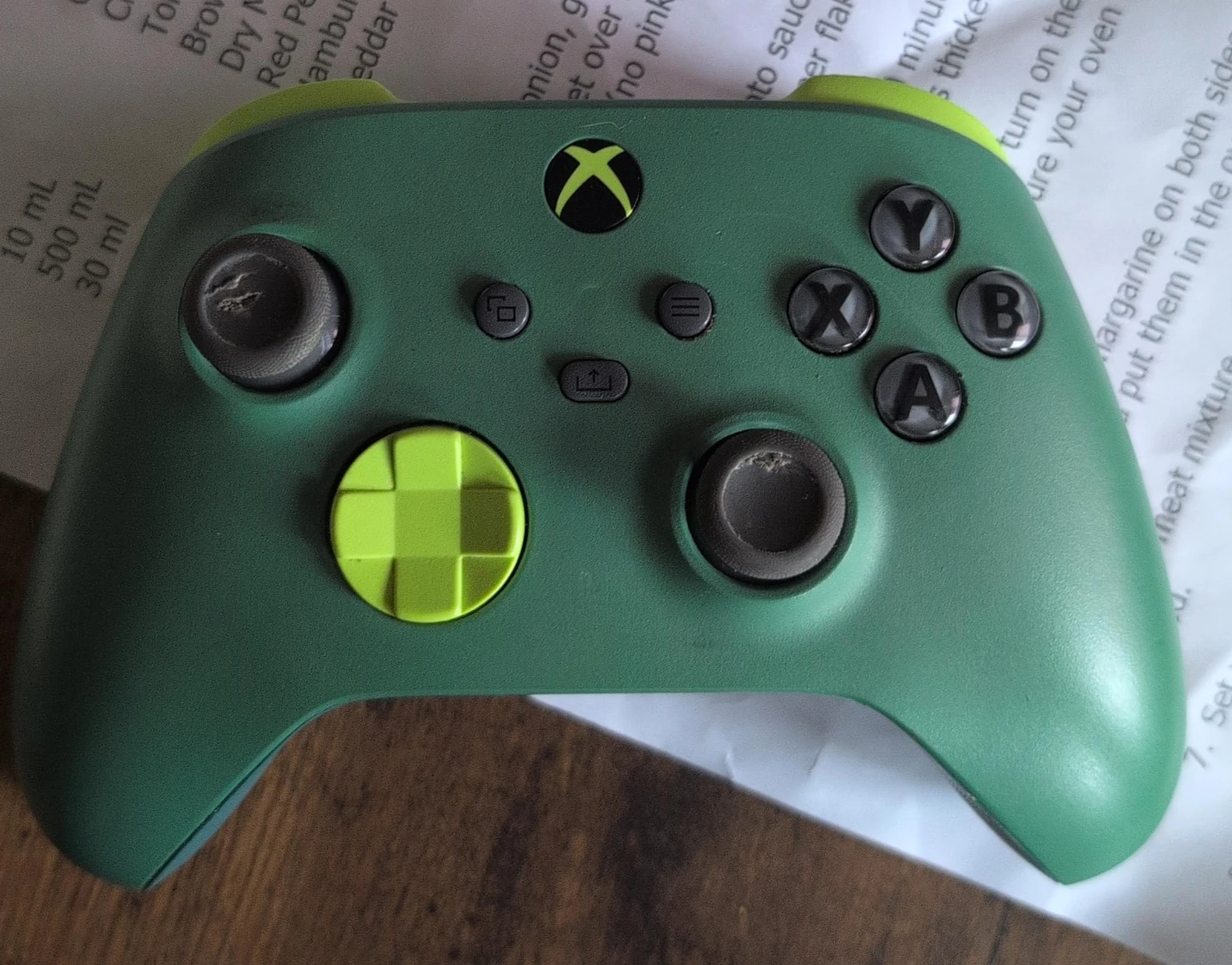 Xbox Special Edition Remix controller made using recycling