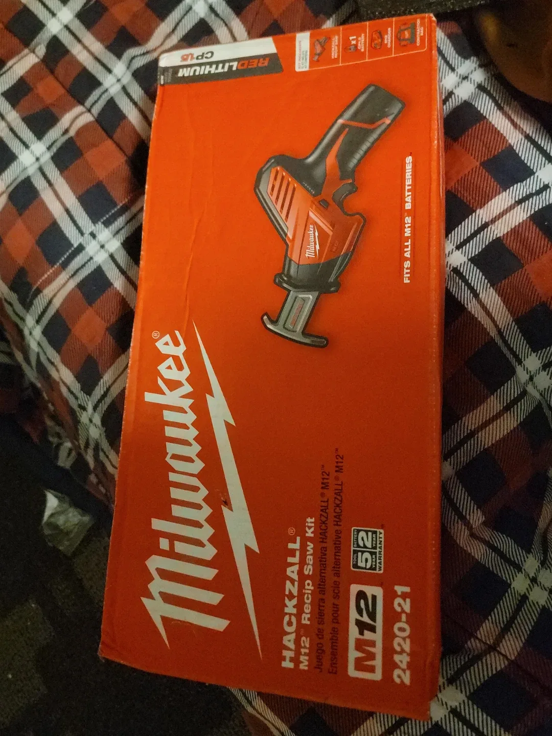 Milwaukee M12 Hackzall Recip Saw Kit - New in Box!