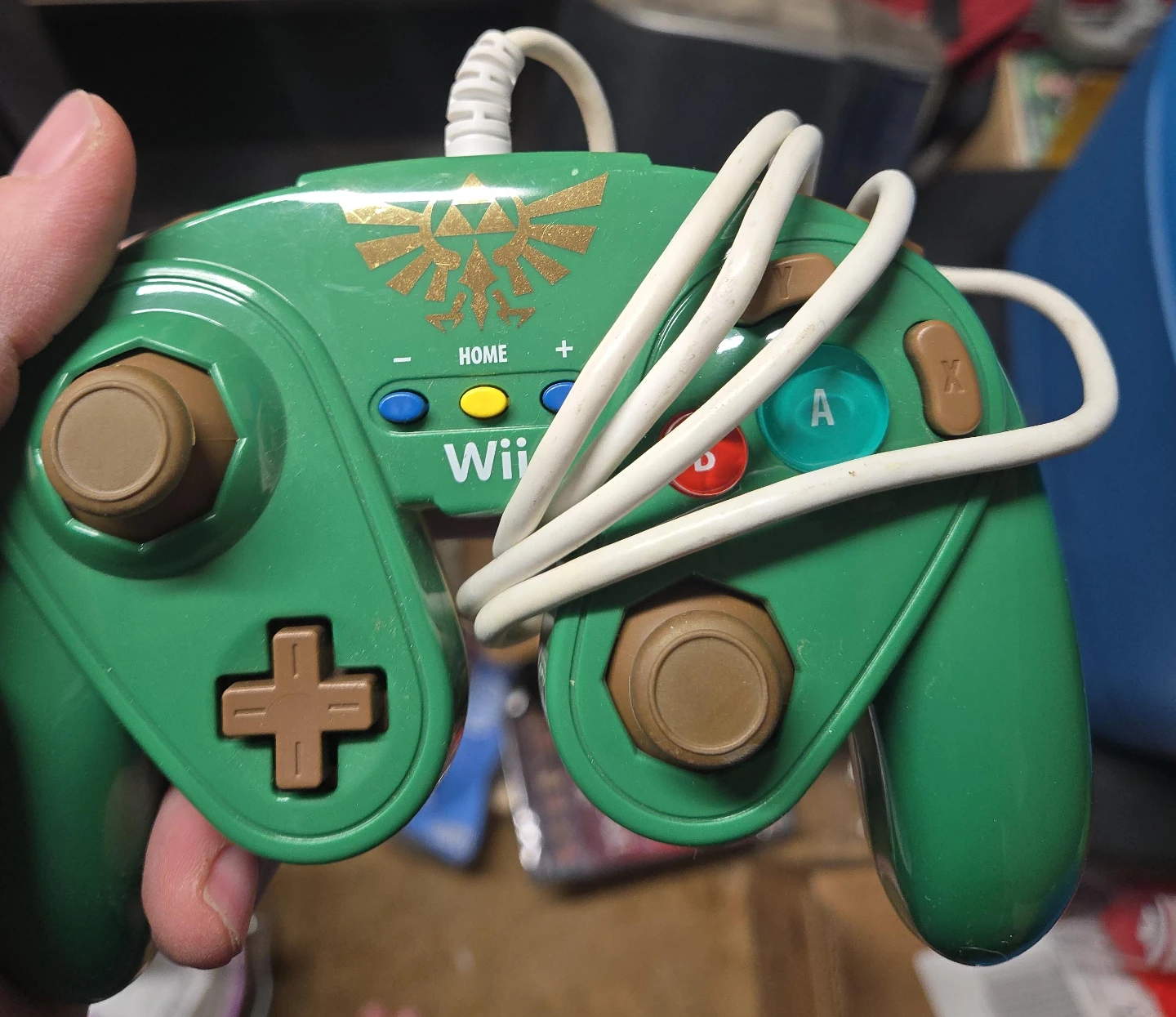 Zelda GameCube Controller for Wii