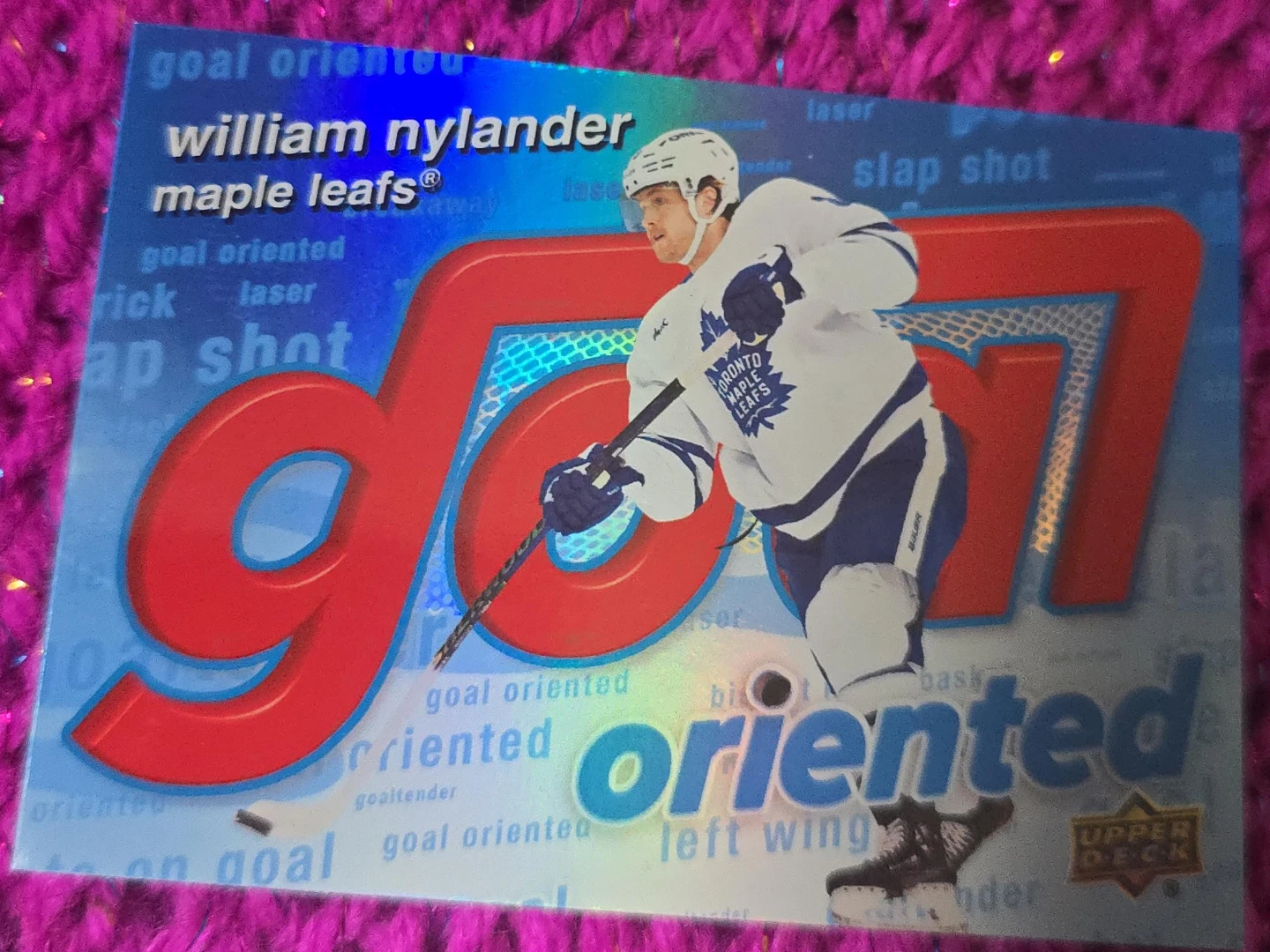 William Nylander Maple Leafs Upper Deck Card