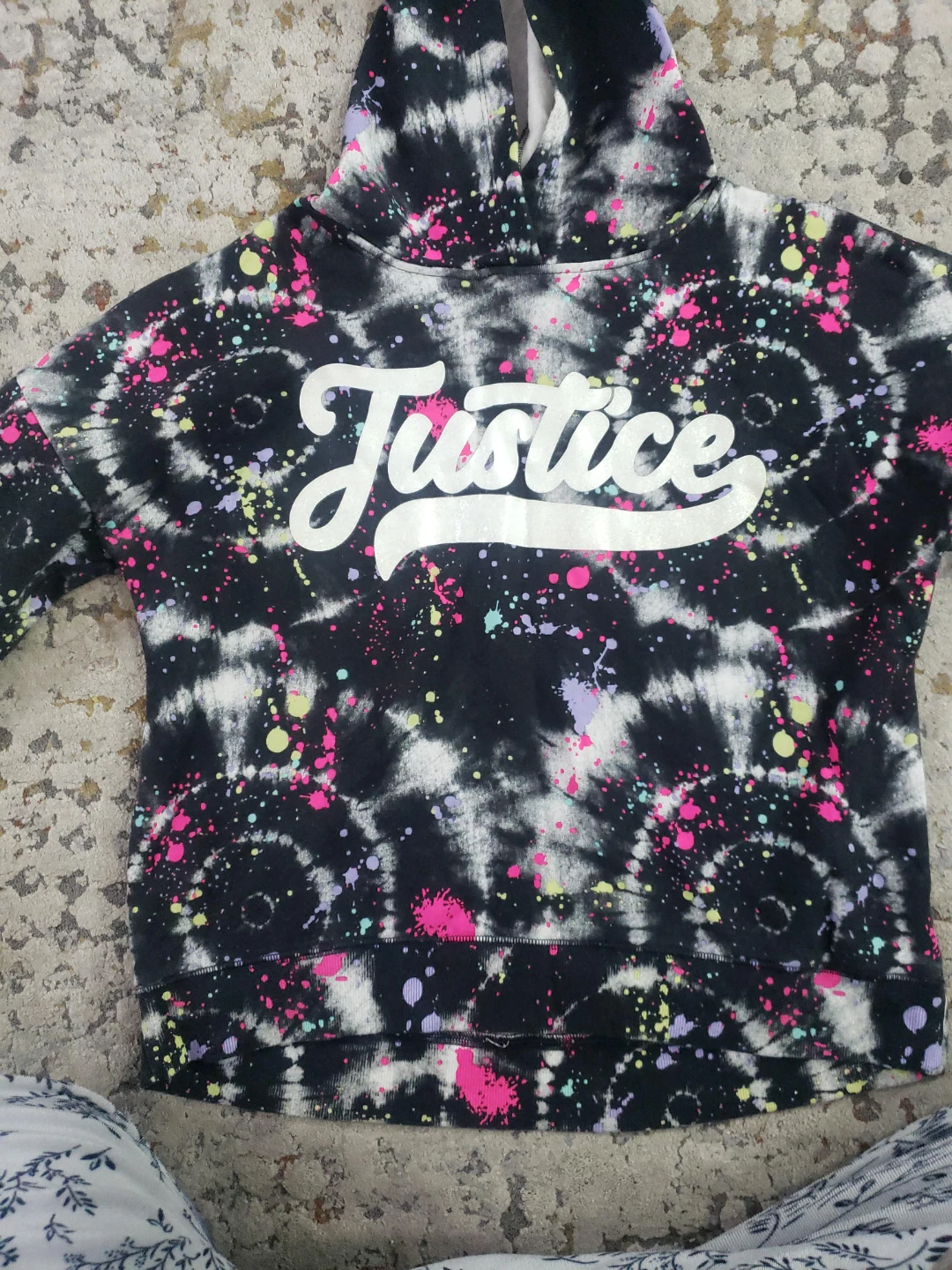 Justice Tie-Dye Hoodie
