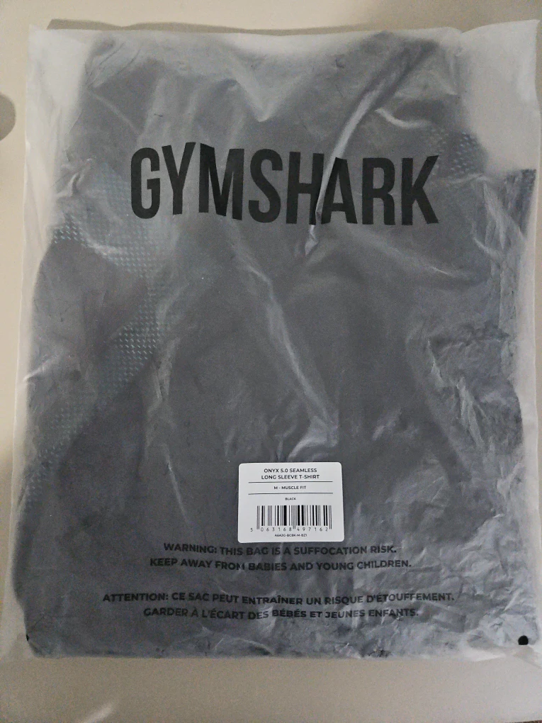 New Gymshark Onyx 5.0 Seamless Long Sleeve - M - photo 3