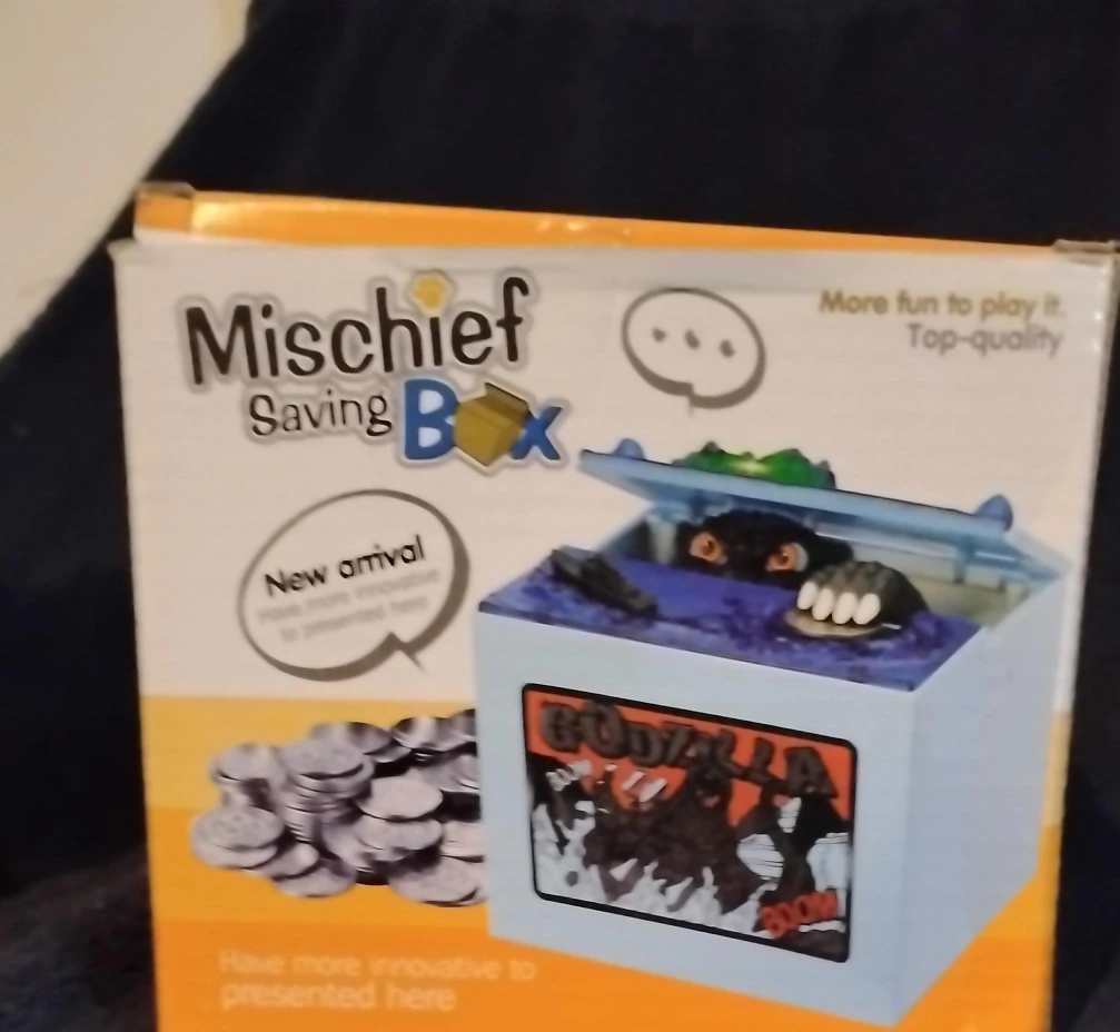 Mischief Saving Box - Godzilla Coin Bank