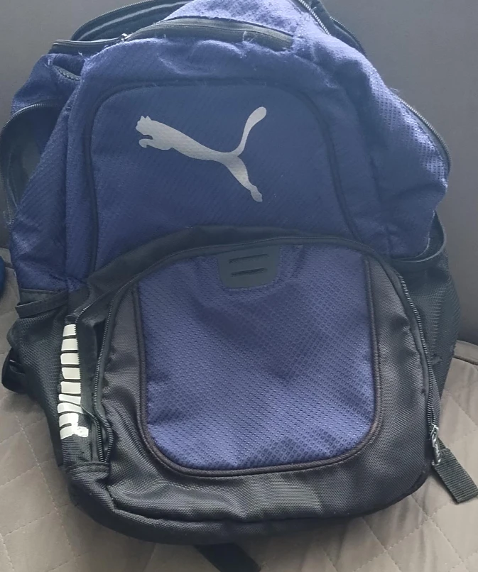Puma Backpack - Blue & Black