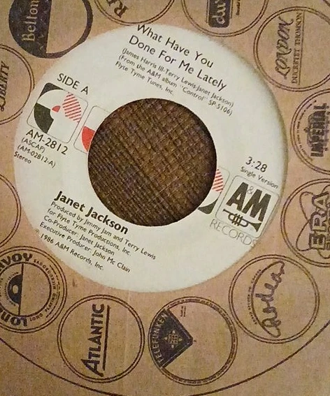 Janet Jackson -45 What Have You Done For Me Lately Vinyl Single