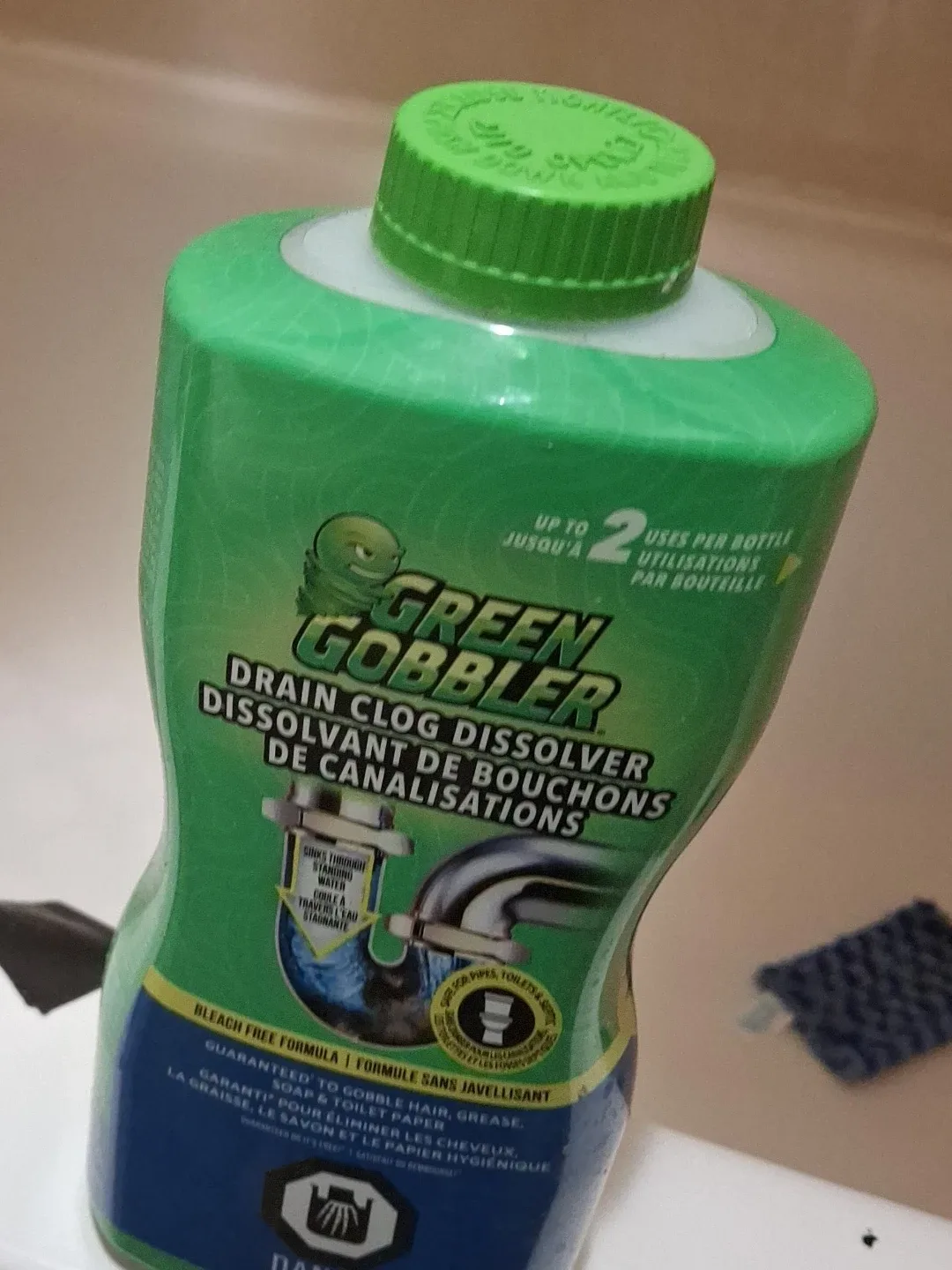 Green Gobbler Drain Clog Dissolver