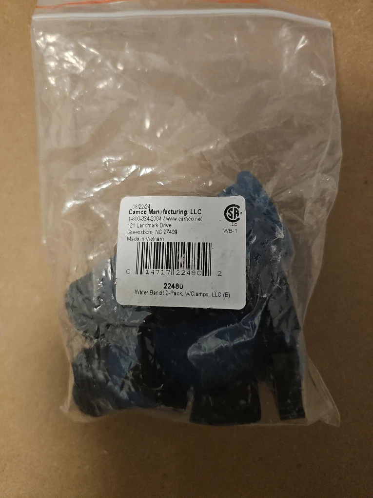 Camco Water Bandit 2-Pack w/Clamps