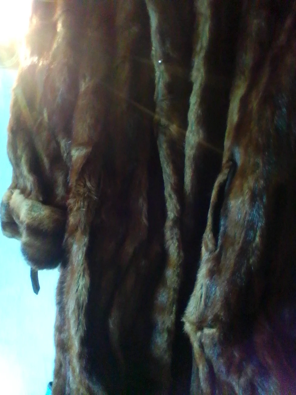Brown mink Fur Coat