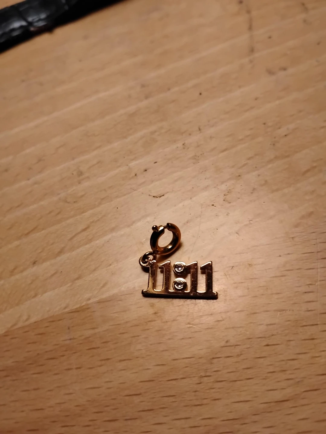 11:11 Gold Charm