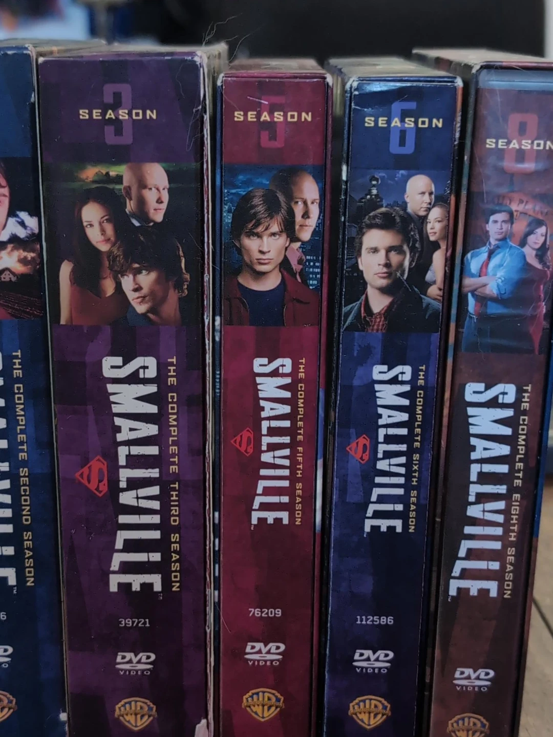 Smallville DVD Set - Seasons 2, 3, 5, 6, & 8