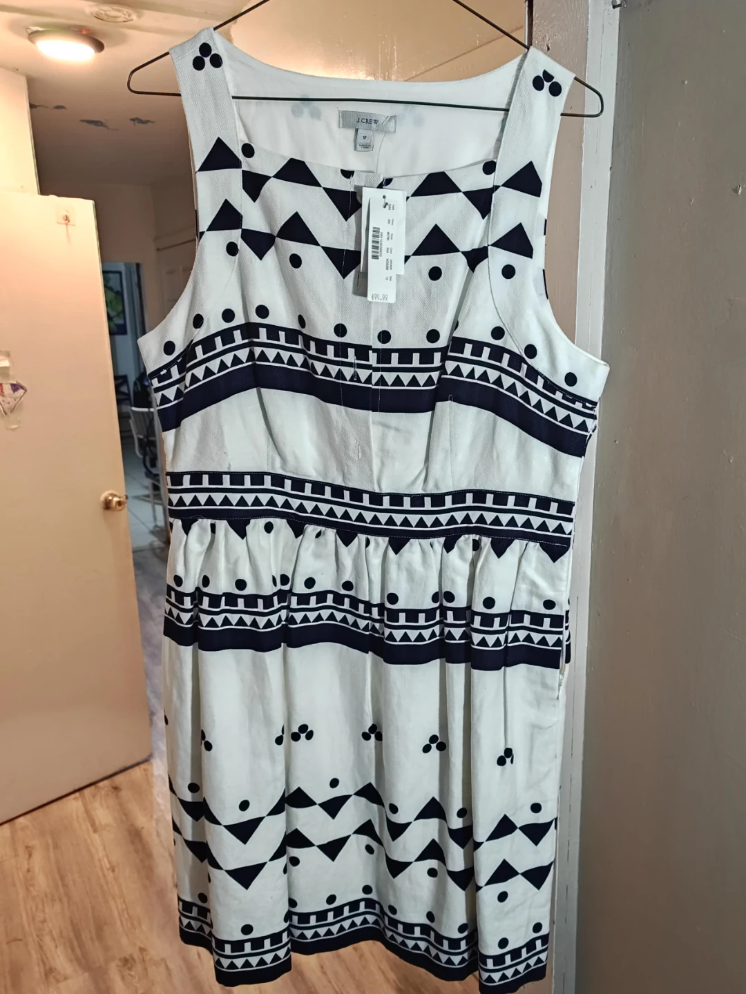 J. Crew Sleeveless Dress Size 12