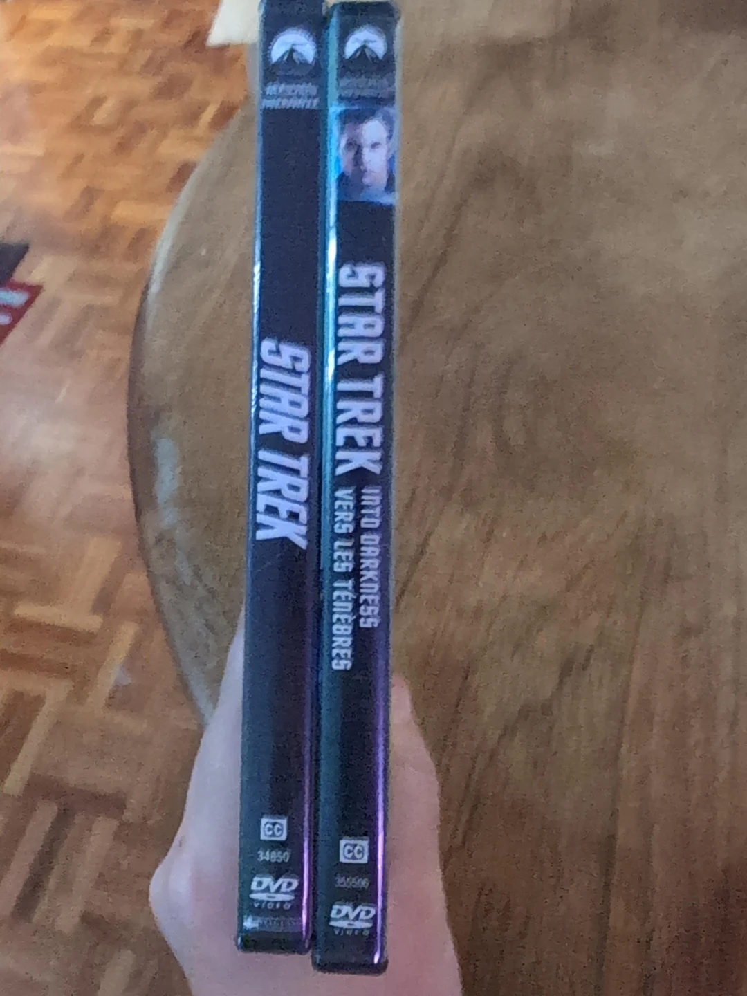 Star Trek & Into Darkness DVDs