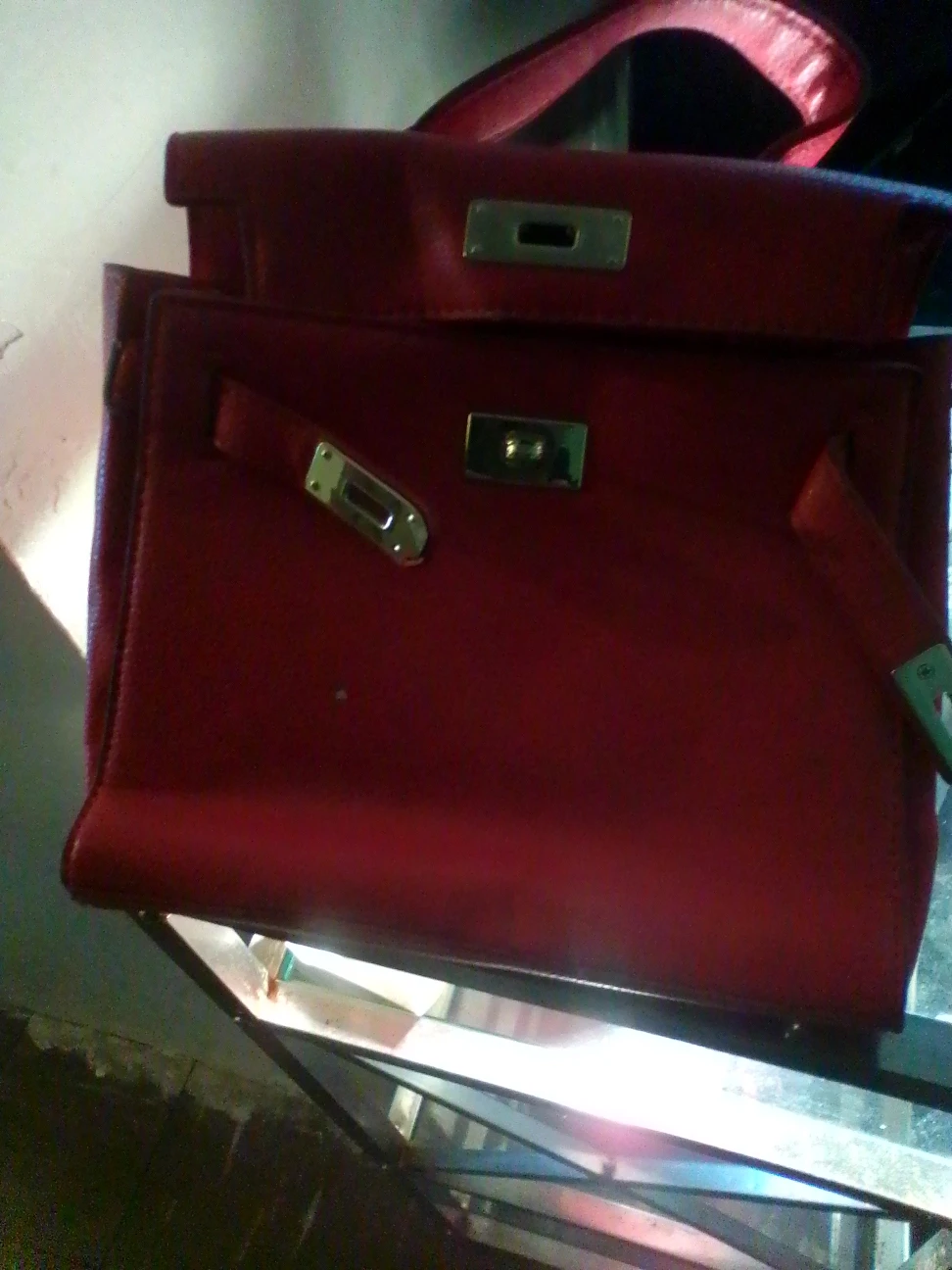 Red Handbag