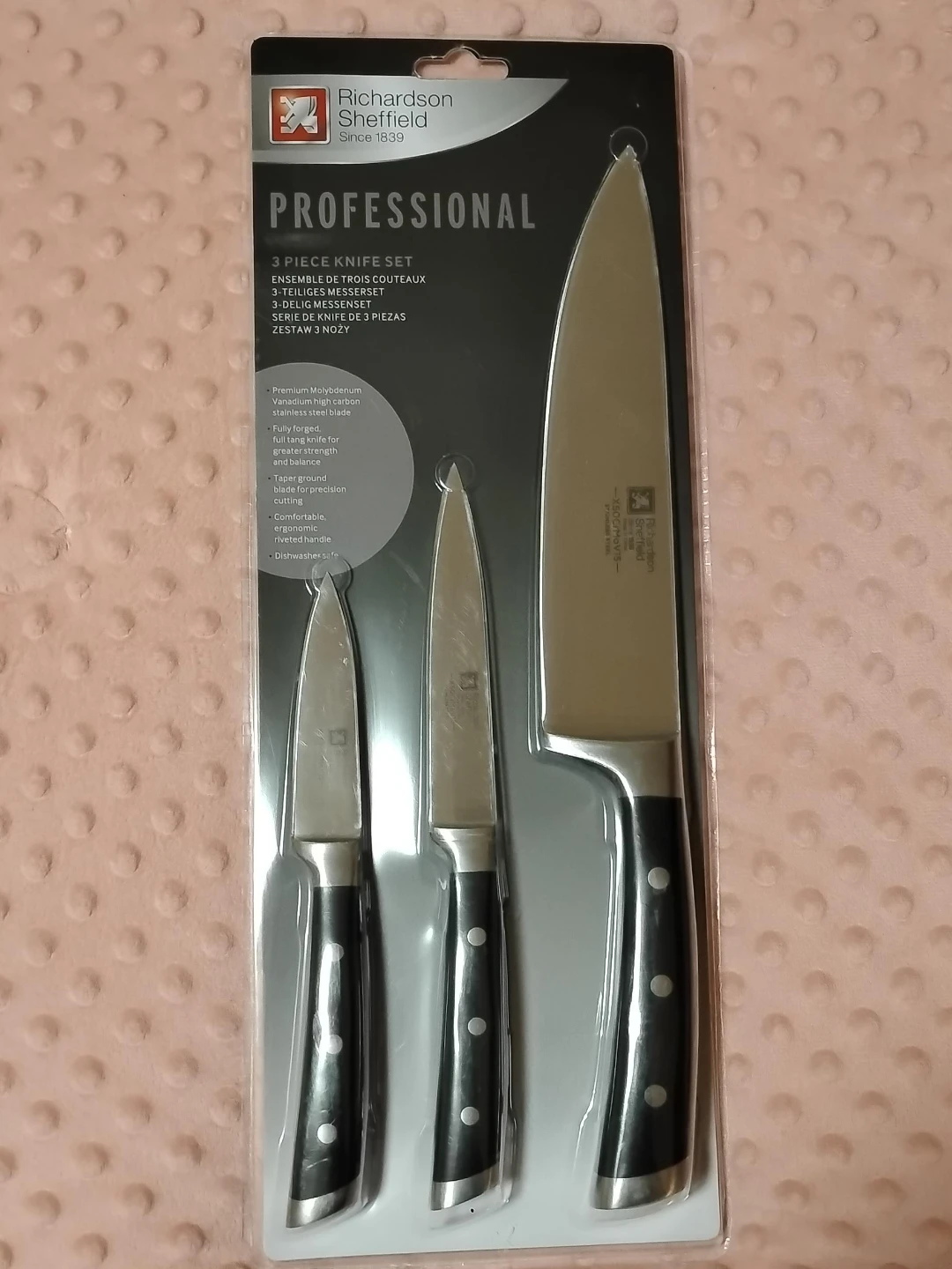 Richardson Sheffield Professional 3 Piece Knife Set