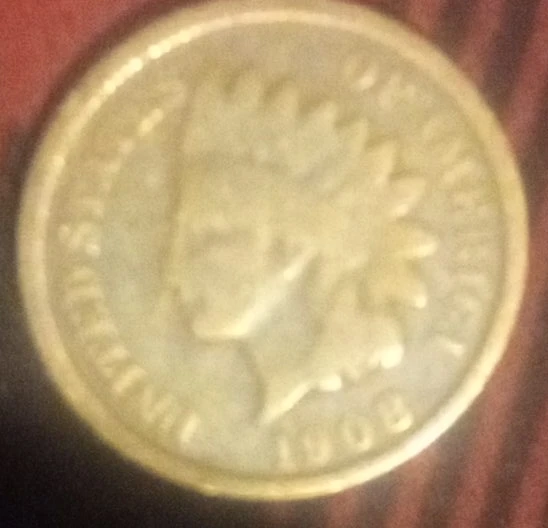 1908 Indian Head Penny