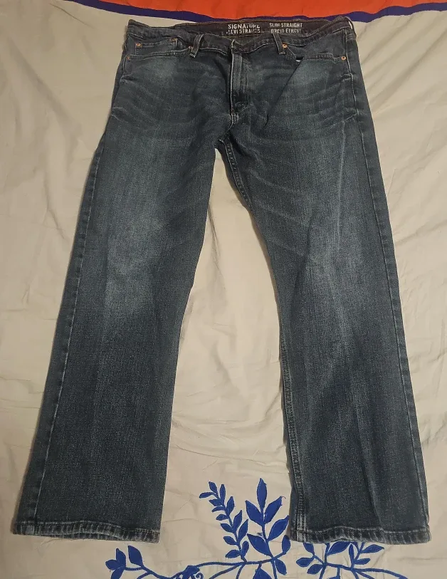 Signature Levi Strauss Slim Straight Jeans