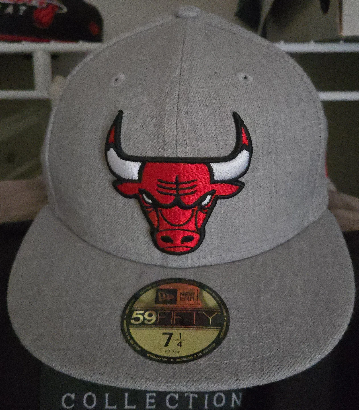 New Era Chicago Bulls 59FIFTY Hat - Size 7 1/4